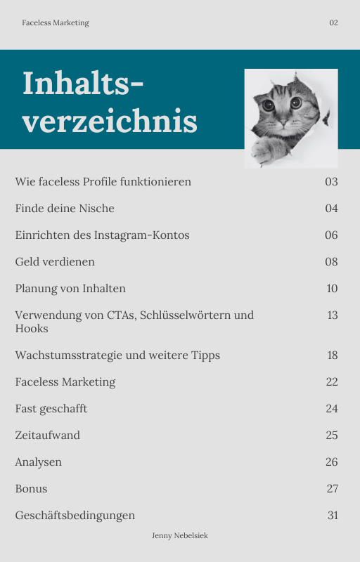 E-Book: All in One Leitfaden Faceless Marketing